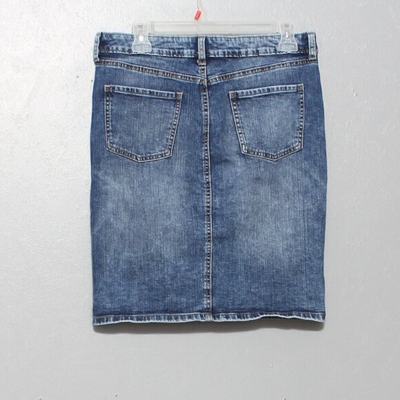 Gap factory denim distressed skirt - Picture 2 of 7